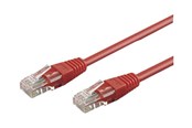 Netzwerk - Kabel - Pro CAT 5e U-UTP Patch Cord - 0.5m - Rot - 0.5m - 68339