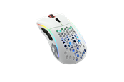 Maus - Glorious Model D Wireless - Matte White - Gaming Maus (Weiß mit RGB Licht) - GLO-MS-DW-MW