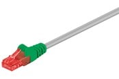 Netzwerk - Kabel - Pro CAT 6 Crossover-patch cable U/UTP - Grau - 1m - 4040849684715