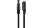 Stromkabel (Extern) - Pro 2.1 mm DC extension cable Black - 4040849713996