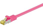 Netzwerk - Kabel - Pro LAN CAT 6A S/FTP - Rosa - 1.5m - 4040849915963
