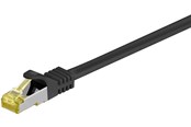 Netzwerk - Kabel - Pro LAN CAT 6A S/FTP - Schwarz - 1m - 4040849915994