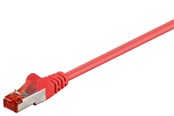 Netzwerk - Kabel - Pro LAN CAT 6 S/FTP - Rot - 0.1m - 4040849924583