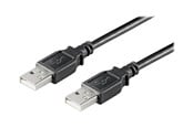 USB Kabel - Pro USB-A <-> USB-A - 1.8m - Schwarz - 4040849935930