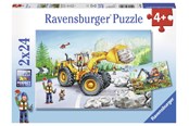 Puzzle - Ravensburger Digger At Work 2x24p - 78028