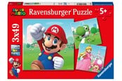Puzzle - Ravensburger Super Mario 3x49pcs - 10105186