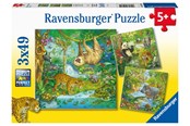 Puzzle - Ravensburger In The Jungle 3x49p - 10105180