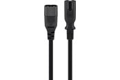 Stromkabel (Extern) - Pro Extension cord C7/C8 2 m black - 4040849972010