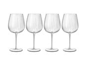 Tischgedeck - Luigi Bormioli Gin & tonic glass burgundy Optica 75 cl 4 pcs. - 24702