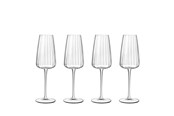 Tischgedeck - Luigi Bormioli Champagnerglas Optica 21 cl 4 Stück - 24704