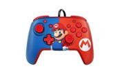 Gaming Zubehör - PDP Faceoff Deluxe+ Audio Wired Controller - Mario - Wired Controller - 500-134-EU-C1MR