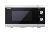 Mikrowellen-/Miniofen - Sharp YC-MG01E-S - microwave oven with grill - freestanding - silver/black - YC-MG01E-S