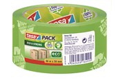 Klebeband und Kleber - tesa pack eco & Strong Packaging Tape ecoLogo 66m x 50mm Green/Printed - 58156-00000-00