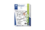 Utensilien zum Schreiben und Zeichnen - Staedtler Flipchart marker Lumocolor.10 pcs Black - 356 B-9