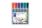 Utensilien zum Schreiben und Zeichnen - Staedtler Flipchart marker Lumo. 6pcs.box - 356 WP6