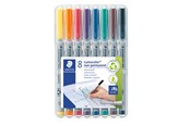 Utensilien zum Schreiben und Zeichnen - Staedtler Universal pen Lumocolor non-p S 8pc - 311 WP8