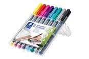 Utensilien zum Schreiben und Zeichnen - Staedtler Universal pen Lumocolor perm M 8pcs - 317 WP8