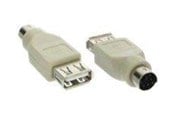 KVM Kabel - InLine USB Adapter USB A female to PS/2 male - 33103