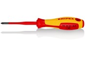Werkzeuge für elektrische Arbeiten - KNIPEX Schraubendreher (Slim) PlusMinus, Phillips® - 98 24 01 SLS