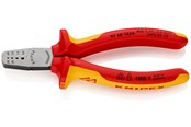 Handwerkzeuge - KNIPEX Crimpzangen für Aderendhülsen, mit Trapez-Crimp - 97 68 145 A