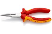Handwerkzeuge - KNIPEX Flachrundzangen mit Schneide, (Radiozangen) - 25 06 160