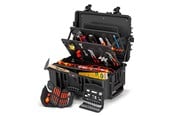 Haus & Garten - KNIPEX Werkzeugkoffer "Robust45 Move" Elektro, 63-teilig, mit integrierten Rollen und Teleskopgriff - 00 21 37
