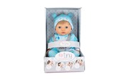 Dolls & Accessories - Tiny Treasures Doll with blond hair and blue Hippo outfit - 30268