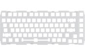Tastaturen - Glorious GMMK PRO 75 % Switch Plate - ANSI - Polycarbonate - Upgrade-Zubehör - Silber - GLO-ACC-P75-SP-PC