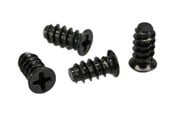 Systemzubehör - InLine Fan Screws 5.0x10.0mm black 50 pcs. - 33371D