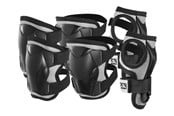 Skating - Stiga COMFORT JR PROTECTION SET BLACK - 82-2741-05