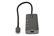 Dockingstationen - StarTech.com USB C Multiport Adapter USB-C to HDMI 2.0b 4K 60Hz (HDR10) 100W Power Delivery Pass-Through - DKT30CHPD3