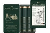 Utensilien zum Schreiben und Zeichnen - Faber-Castell Bleistift Castell 9000 12er Design Set - 119064