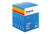 Photo film - Polaroid Color Film 600 Type (8 exposures) - White Frame - 5-Pack - 006013