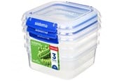 Küchenzubehör - Sistema Square Klip It Plus 3 Pack 1.15 L - 881630