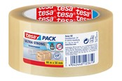 Klebeband und Kleber - tesa pack Ultra Strong Packaging Tape 66m x 50mm Transparent - 57176-00000-08