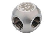 DIY Wasserkühlung - Bitspower Adapter T-Splitter 3x G1/4 Zoll IG - sil - BP-TMB