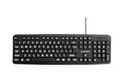 Tastaturen - Gembird KB-US-103 - keyboard - QWERTY - US - black - Tastaturen - Englisch (US) - Schwarz - KB-US-103