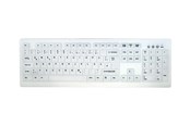 Tastaturen - Cherry MedicalKey AK-C8100 Sanitizable - Tastaturen - Deutsch - Weiss - AK-C8100F-U1-W/GE
