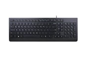 Tastaturen - Lenovo Essential - keyboard - US with Euro symbol - black - Tastatur - Englisch - Schwarz - 4Y41C68681