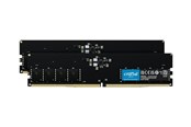 RAM - Crucial UDIMM DDR5-4800 - 32GB - CL40 - Dual Channel (2 pcs) - Intel XMP - Schwarz - CT2K16G48C40U5
