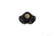 DIY Wasserkühlung - Bitspower Matt Black Enhance 90-Degree Dual Multi-Link Adapter For OD 12MM - BP-MBE90DML