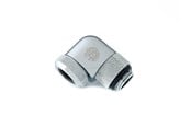 DIY Wasserkühlung - Bitspower Silver Shining Enhance Rotary G1/4" 90-Degree Multi-Link Adapter For OD 12MM - BP-E90RML