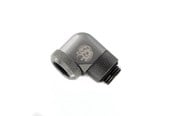 DIY Wasserkühlung - Bitspower Black Sparkle Enhance Rotary G1/4" 90-Degree Multi-Link Adapter For OD 12MM - BP-BSE90RML