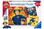 Puzzle - Ravensburger Fireman Sam Call Sam In Danger 3x49p - 10109386
