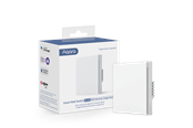 Smart-Home - Aqara Smart Wall Switch H1 (with neutral) - Single Rocker White - WS-EUK03