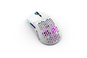 Maus - Glorious Model O- Wireless - Matte White - Gaming Maus (Weiß mit RGB Licht) - GLO-MS-OMW-MW