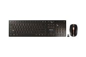 Tastaturen - Cherry DW 9100 - Tastatur & Maus Set - Englisch - Gold - JD-9100EU-2