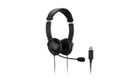 Kopfhörer/Headsets - Kensington Classic USB-A Headset with Mic and Volume Control - K33065WW