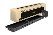 Dockingstationen - Club 3D Triple Display Dynamic PD Charging Dock - docking station - USB-C - VGA HDMI DP - GigE - CSV-1564W65