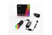 Smart-Home - Twinkly Strings – 100 App-Controlled RGB LEDs. 8 Meters. Black Wire. - TWS100STP-BEU